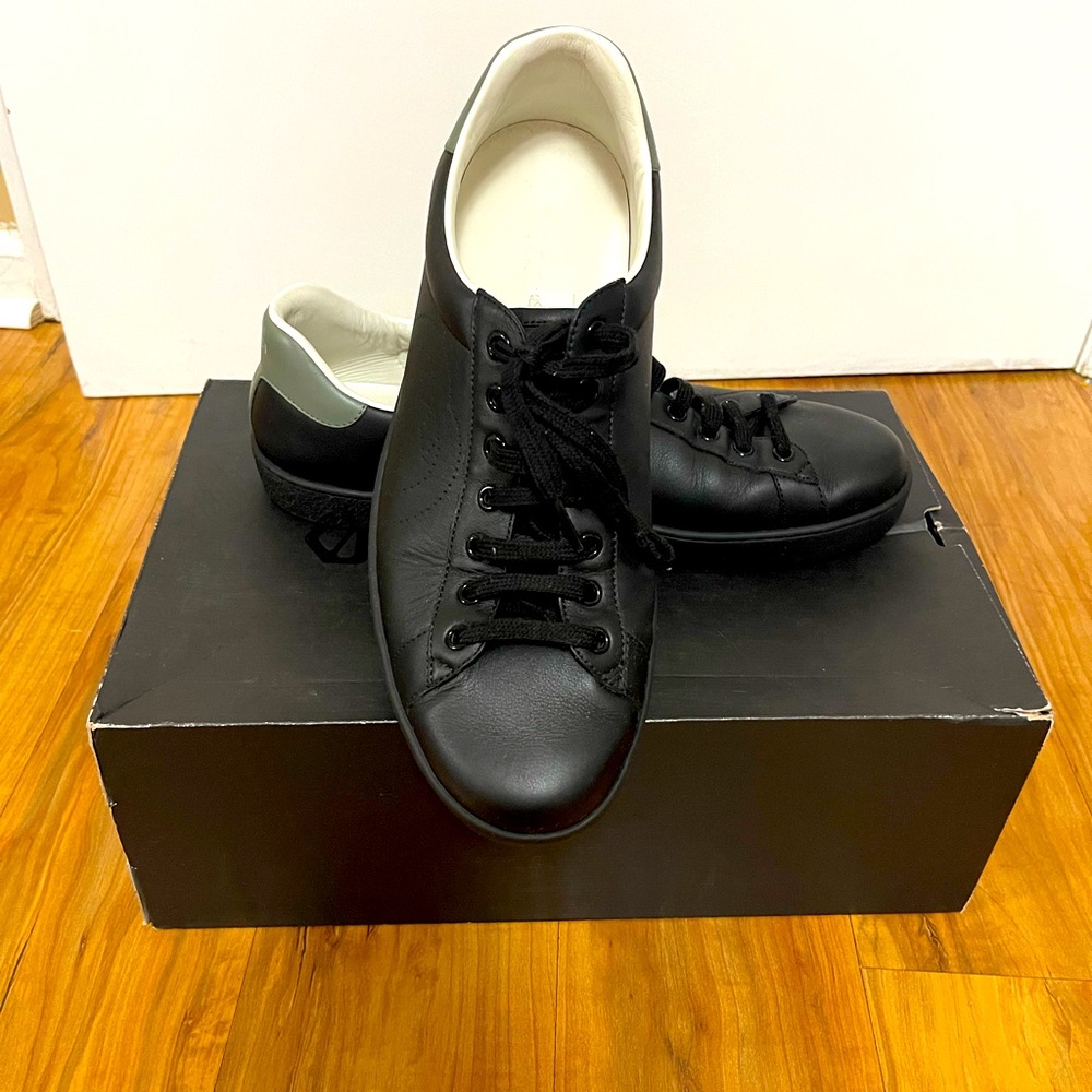 Gucci Leather Printed Sneaker